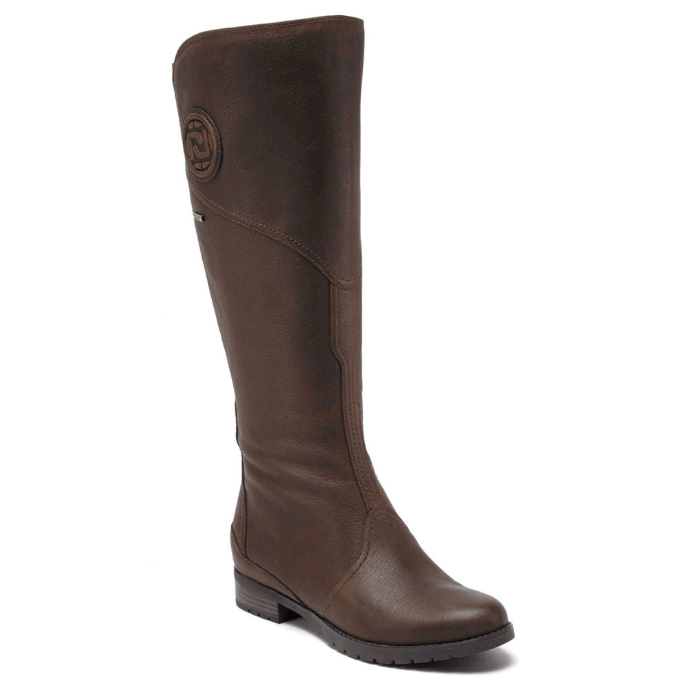 Rockport Støvler Dame Brune - Tristina Gore Tall - LVWY34015